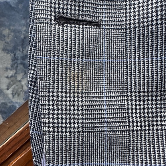 Brooks Brothers Red Fleece Black/Blue Glen Plaid Suit - Picture 9 of 9